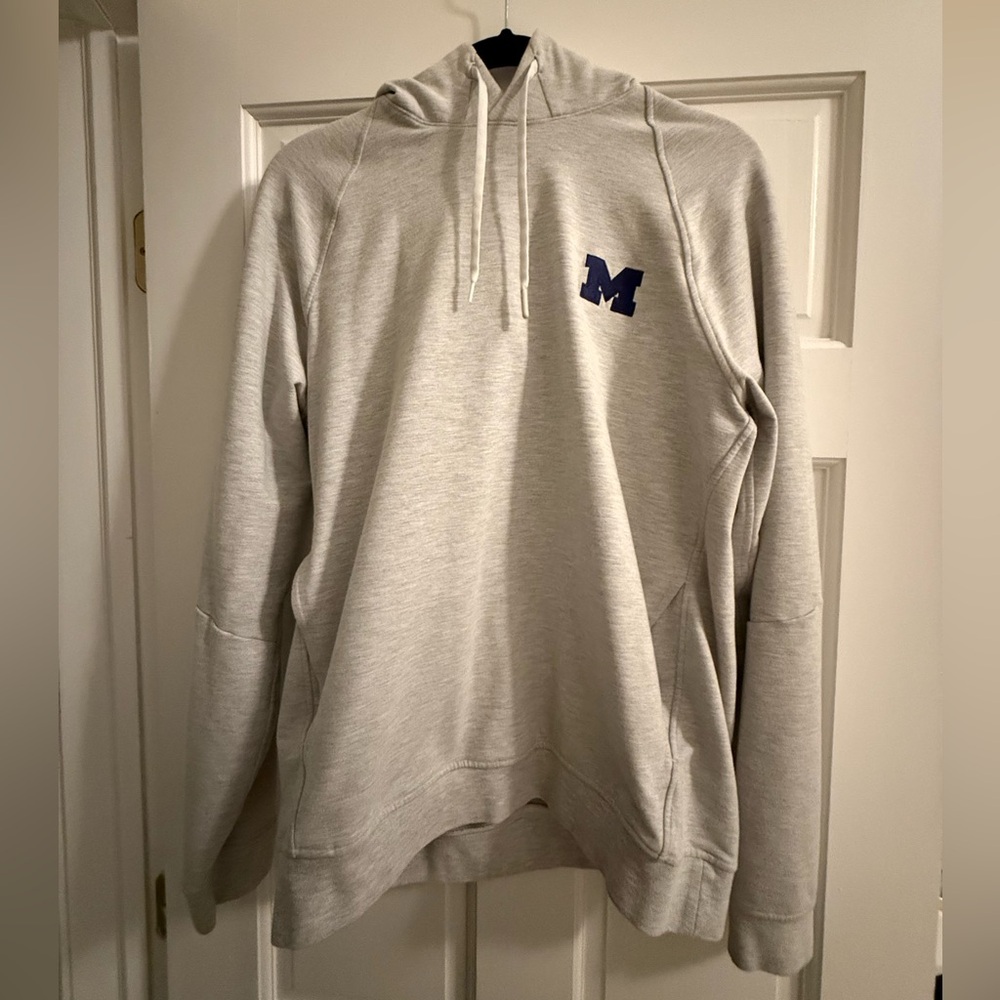 Heather Gray University of Michigan Hoodie — Lululemon — size M